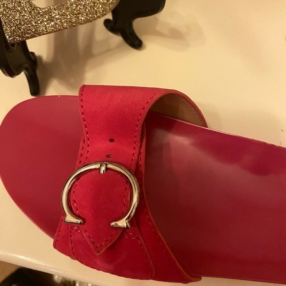 New WITH BOX PINK COACH SANDALS SIZE 6 - Picture 9 of 12